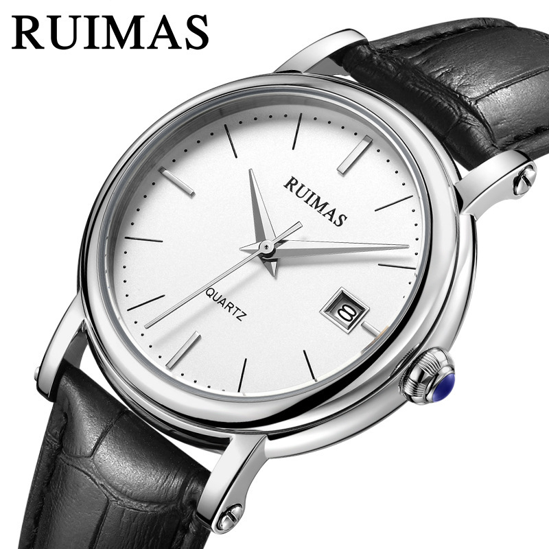 Ruimas Best-Selling Business Leisure Sports Quartz Watch Fully Automatic Waterproof Calendar Men's Watch 6762