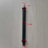 A1 handle 141MM-M10 iron screw exposed 13-15MM black