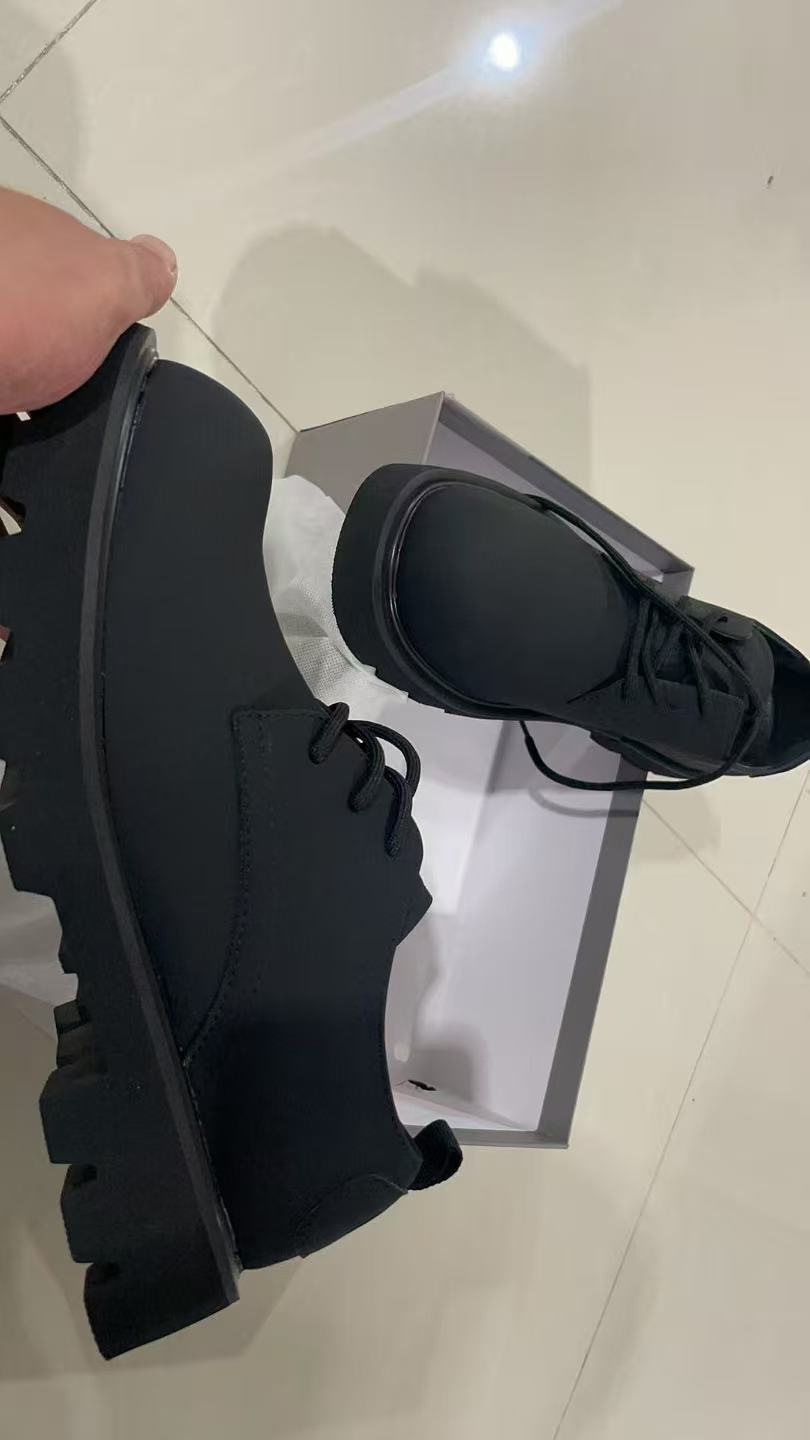 ShoeVault Derby Cow Suede Genuine Leather Toe Thick Low Top Big Yellow Boots Soft Bottom Non-Slip Fashion Men Shoes Trendy_voghion.com