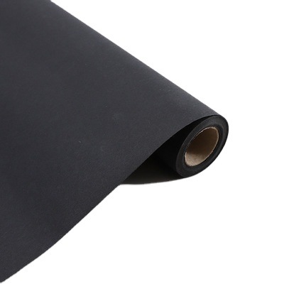 Nuevo Barbie Rosa negro flor papel de envoltura engrosada impermeable flor papel envoltura papel ramo regalo DIY material