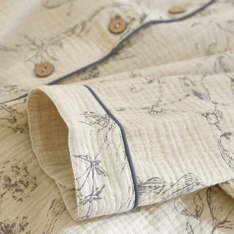 Cotton autumn spring summer pijama for breastfeeding, custom-made, plus size