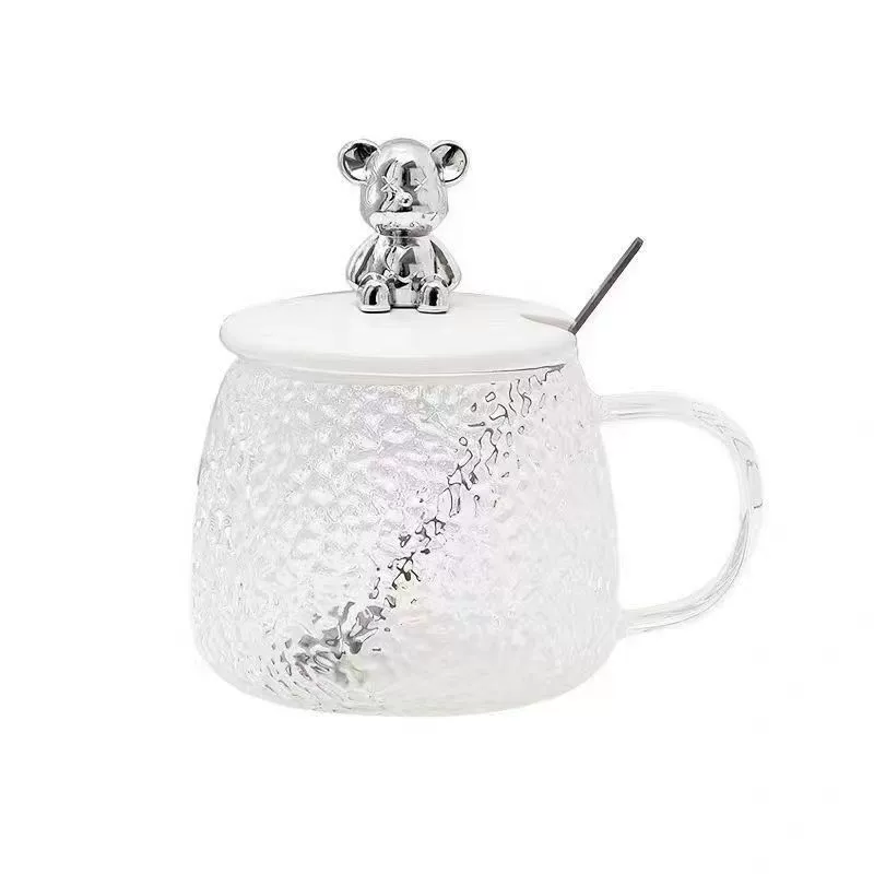 Factory spot High -value Lumitual Cup heat -resistant glass -resistant glass girl office coffee cup one piece