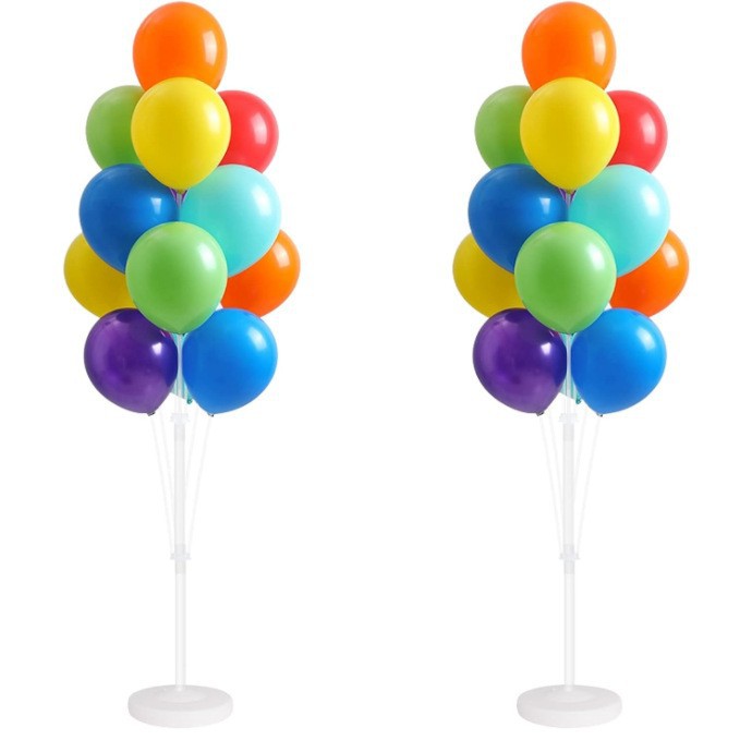 Globo Árbol columna globo picnic decoración del partido decoración de la boda Globo flotante columna globo árbol