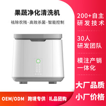 OEM/ODM超声波农残果蔬消毒机洗菜机水触媒食材净化机家用洗菜机