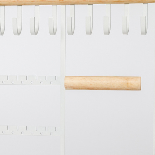 Cross-border necklace bracelet earring storage rack jewelry stand wooden bracelet jewelry display storage accessory showcase