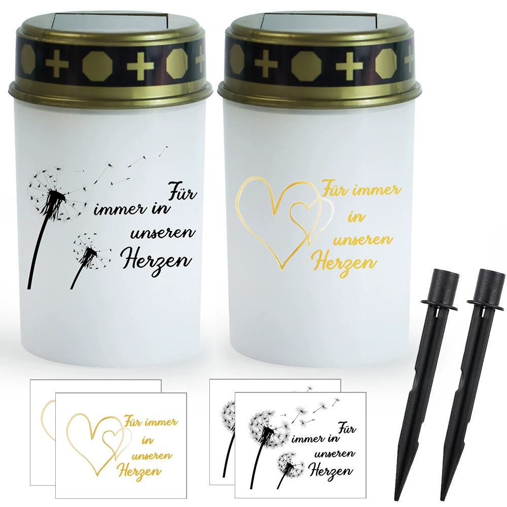 Популярный товар для трансграничной торговли: декоративные светильники для кладбища на батарейках 2*AA, солнечные земные фонари-свечи, товары для траурных и памятных мероприятий.