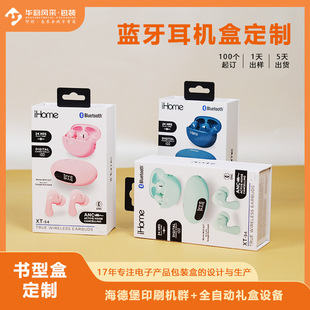 Bluetooth Headset Box, Smart Watch Packaging, Electronic Product Magnetic Box, Custom Mobile Phone Case Box, Book-Shaped Box Customization