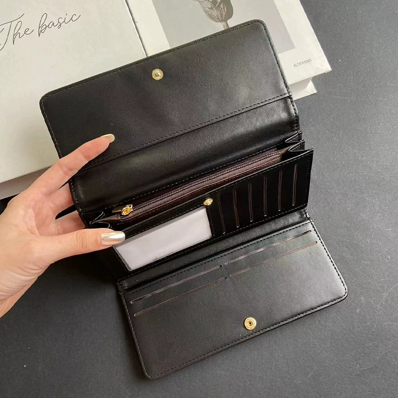 Классический стиль кошелёк Diya lu, для импорта, городской стиль, high-end, осень