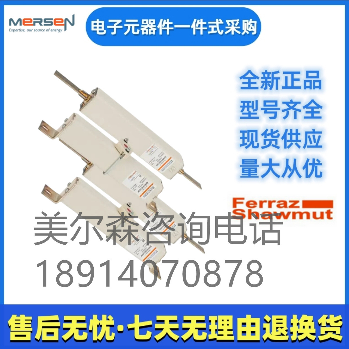 美尔森熔断器  D300SE24C80QF  L079475  D300SE24C100QF M079476