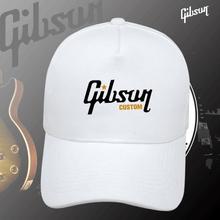 美国Gibson吉普森吉他大G摇滚乐队音乐爱好者男女鸭舌帽子棒球帽