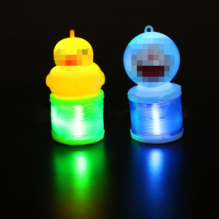 Christmas night market plastic portable luminous led color ring Children's lantern play stall hot sale supply wholesale