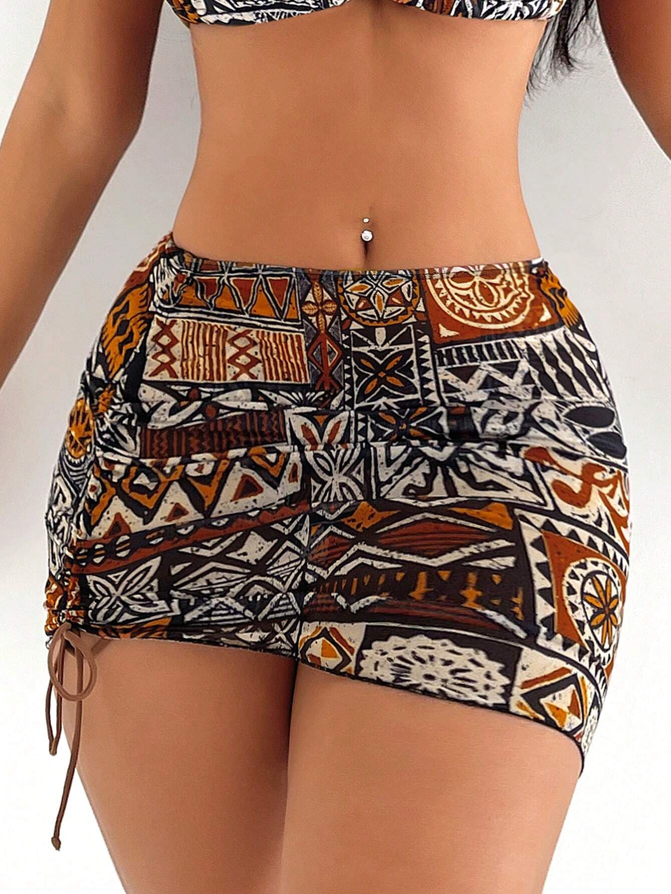 Women's Three Piece Bikini Set Sexy Swimsuit For Beach Holiday_voghion.com