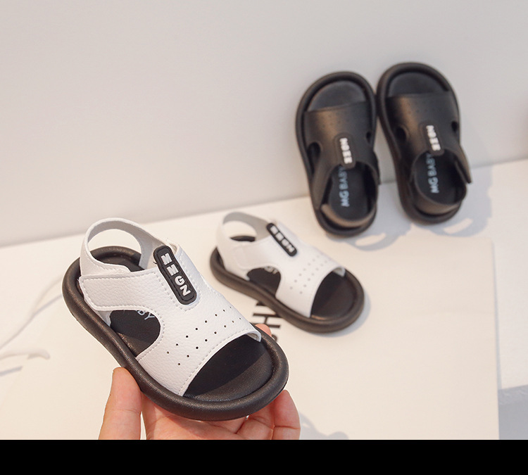 Sandali casual coreani con scarpe da spiaggia per bambini in velcro, scarpe estive per bambini_voghion.com
