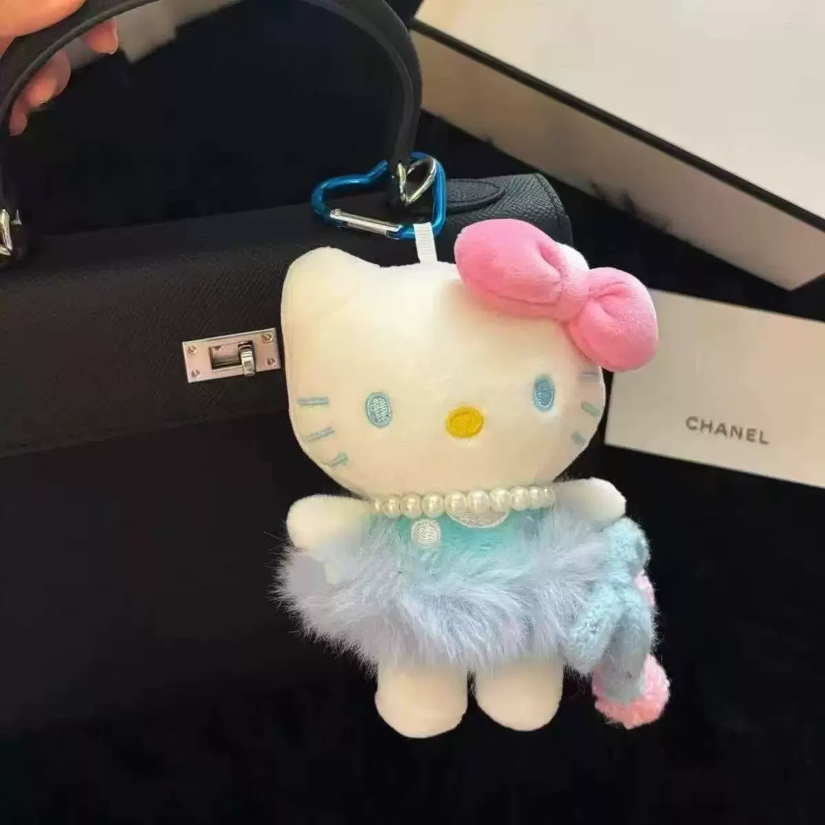 Плюшевый брелок (Sanrio) Hello Kitty, плюшевая кукла-талисман, размеры 10–16 см