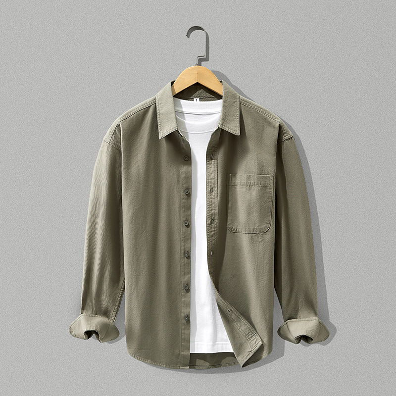 Cotton demi-season shirt