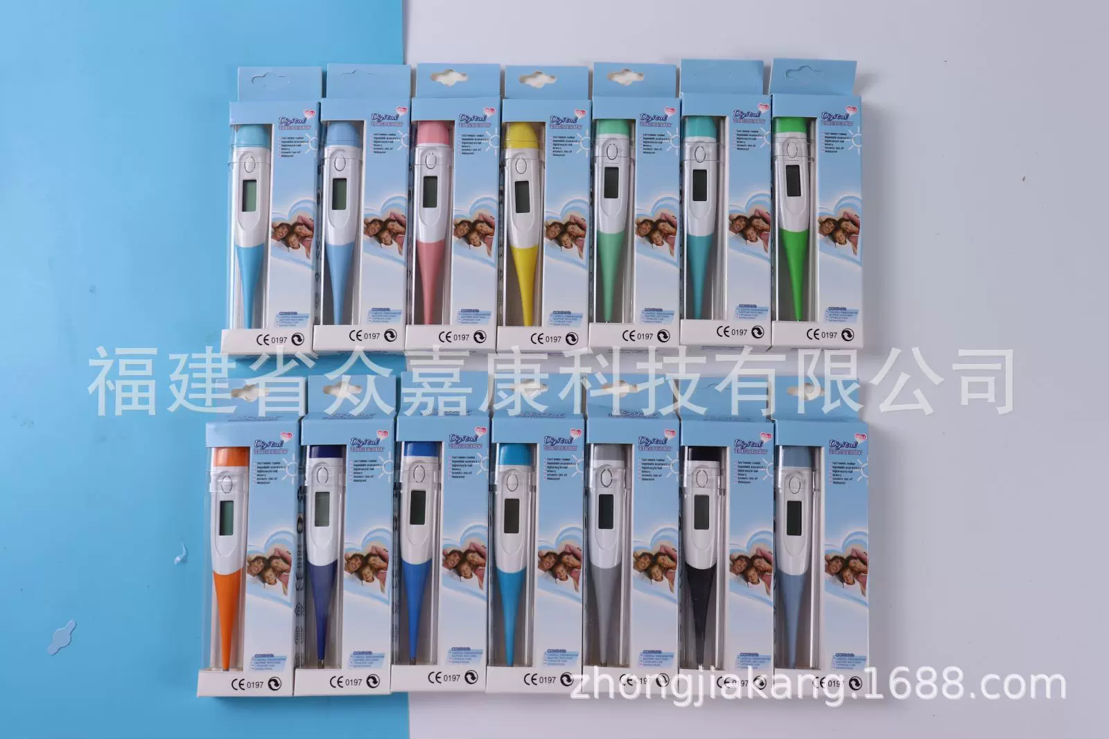 厂家电子体温计批发家用腋下体温表医用体温计婴儿探热针一件代发
