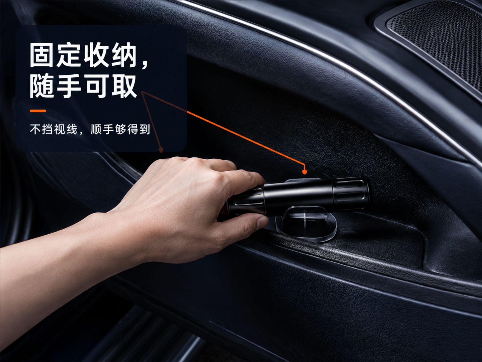 Cross-border safety hammer, customizable with logo, window-breaking hammer, aluminum alloy, multi-functional, easy-to-use for breaking windows in vehicles, manufactured for export