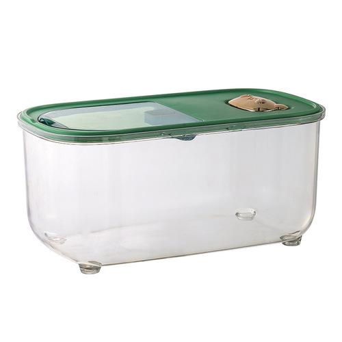 Plastic rice bucket insect-proof and moisture-proof household grain storage box grain flour storage rice box cat and dog food storage bucket