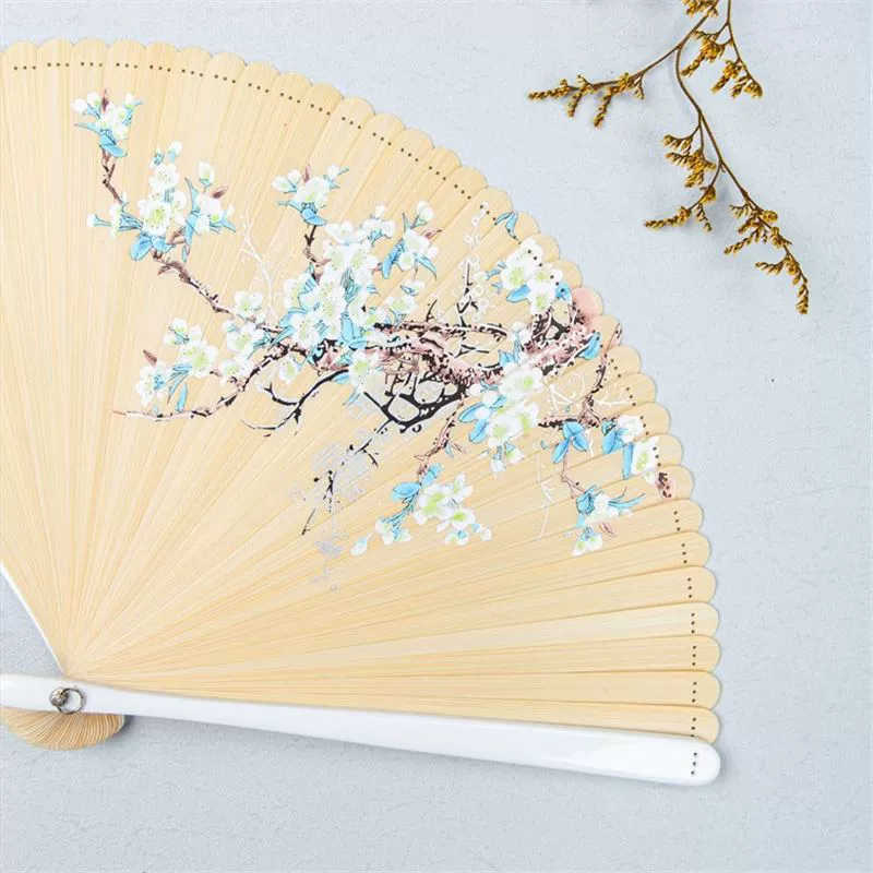 Круглый веер, японский карманный Hanfu, DIY, китайский стиль