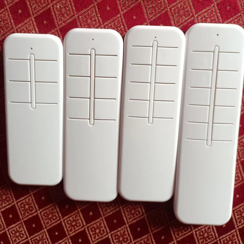 Factory wholesale perforated non-porous controller shell LED plastic shell ABS eight-key remote control shell