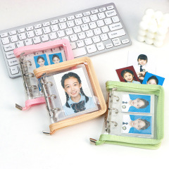 Mini Polaroid Album Insert 3-inch Photo Fan Meeting Small Card Album Movie Ticket Collection Album Celebrity Book Collection