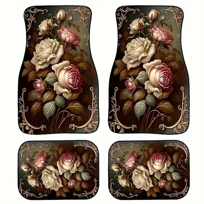 Avtomobil döşəmə paspasları, Cross-border Dirty Mat Amazon - new-car-floor-mats-72-3344cm-two-piece-pack