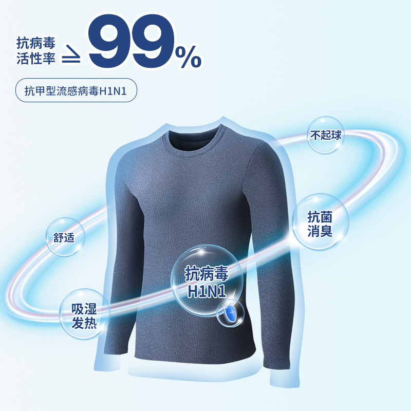 Nuevo otoño y invierno chaqueta cálida de hombre de color sólido se puede usar fuera de cuello redondo casero más camisa de camisa de base gruesa