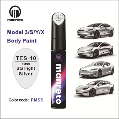 Avtomobil boya qələmləri, Cross-border Tesla modelY Pearl - tes-10-silver-metallic