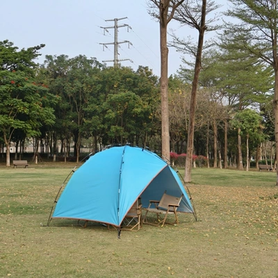 3-4 Person Outdoor Beach Avtomobil yan çətirləri - sky-blue-3-4-people22kg-441313cm
