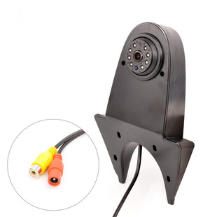 High brake light spout bus RV car rear view reversing image camera