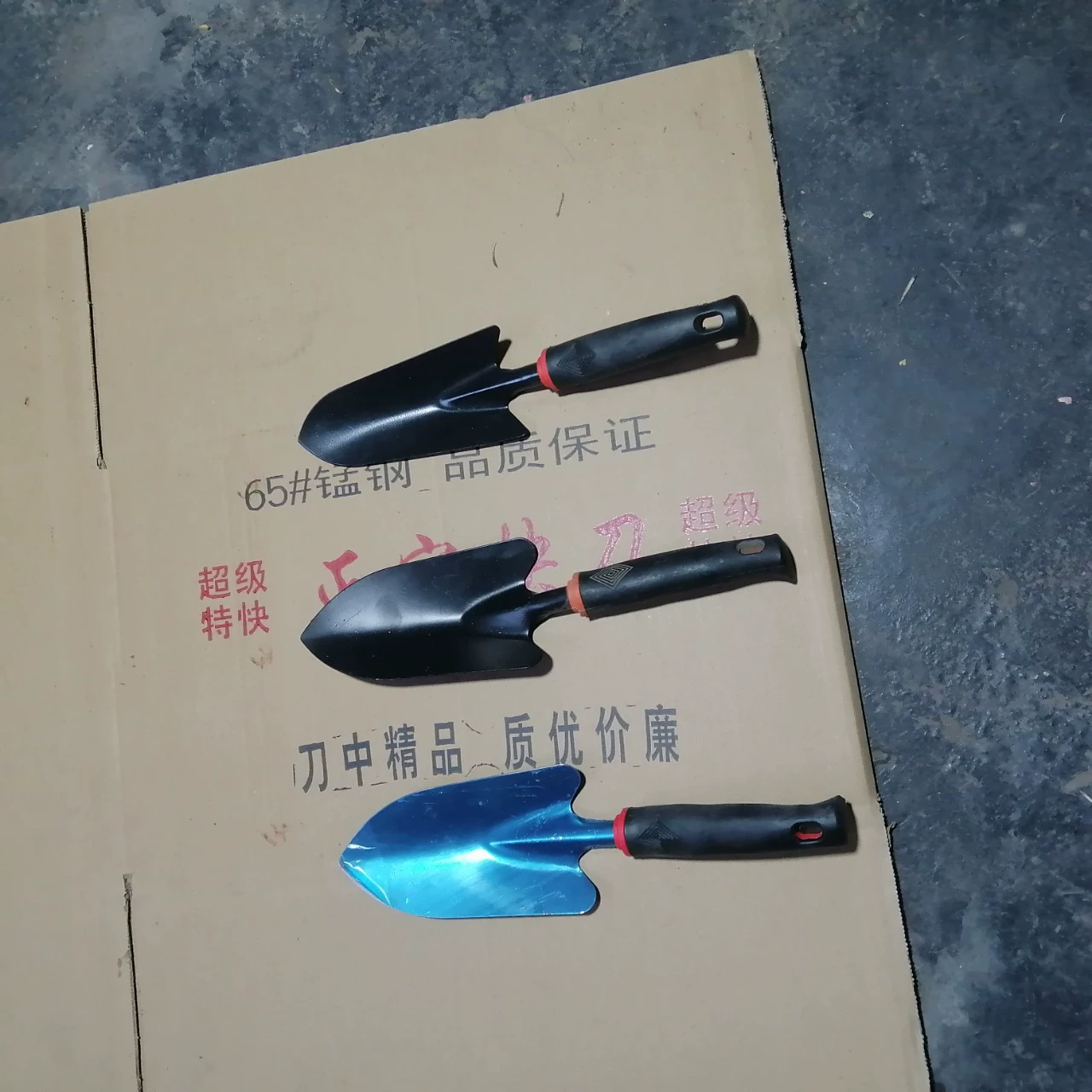 Различные клеевые ручки, лопаты для цветов, пленка из нержавеющей стали, электростатическое распыление, оптовые инструменты для посадки цветов для копания диких овощей и ловли море.