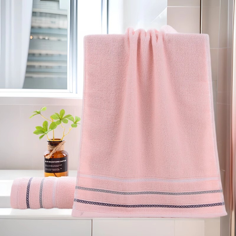 110g Pure Cotton Towel Thickeneded Soft Absorbent Polyester Cotton Household Adult Couple Towel Labor Protection Wholesale Towel