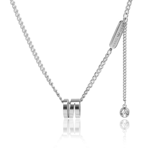  New Spring Metal Tank Top Chain Slim Waist Titanium Steel Non-Fading Necklace Fashion Clavicle Chain Neck Chain for Women