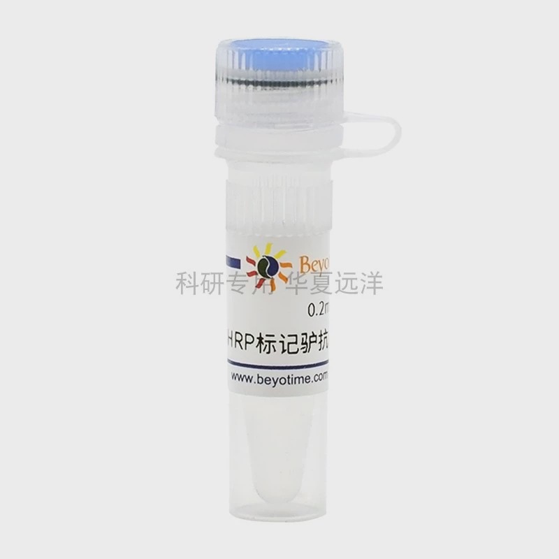 A0181-0.2ml，辣根过氧化物酶标记驴抗山羊IgG(H+L),碧云天