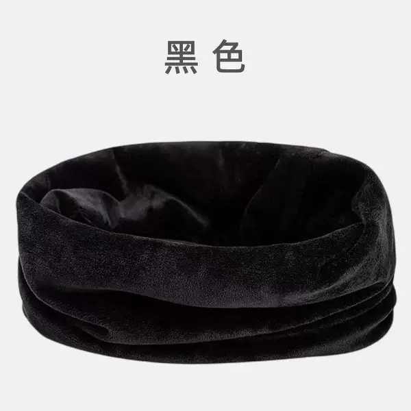 Autumn and Winter new gold velvet scarf men's and women's fashion pure all-match color neck warm cervical collar wholesale