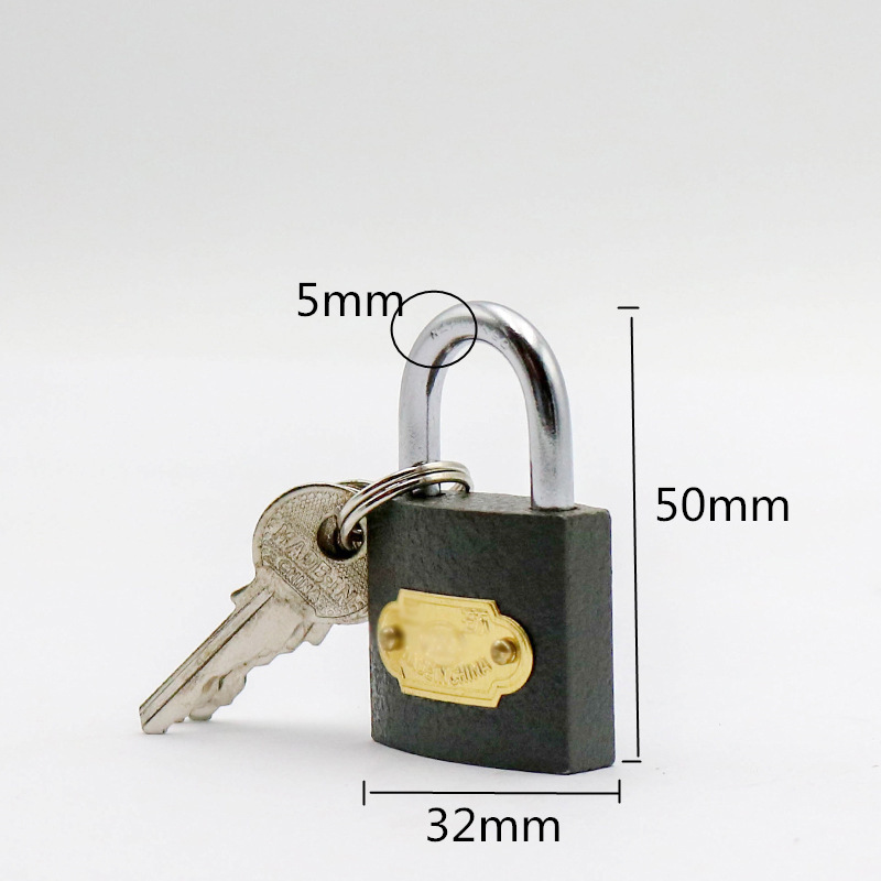 Un candado de palabra, cerradura de puerta de dormitorio, cerradura de llave única, cerradura de seguridad antirrobo actualizada, cerradura abierta directa de la escuela