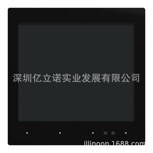 Knx Smart Switch C2E621201_Mb_C1B Jingyue Series Black Smart Thermostat Temperature Control Panel