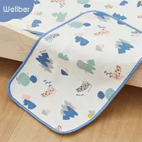 Мембранный коврик Wilberu Baby Four Seasons Дышащий коврик для подгузников Мембранный матрас для новорожденных