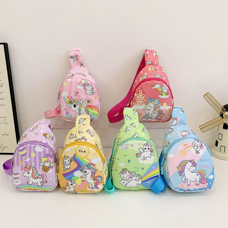 Cartoon chest bag, wallet, shoulder bag, small bag, western style
