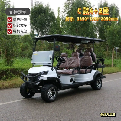 Elektrik qolf avtomobilləri Six-Seater, Export Fuel-Powered Patrol - 42-seats