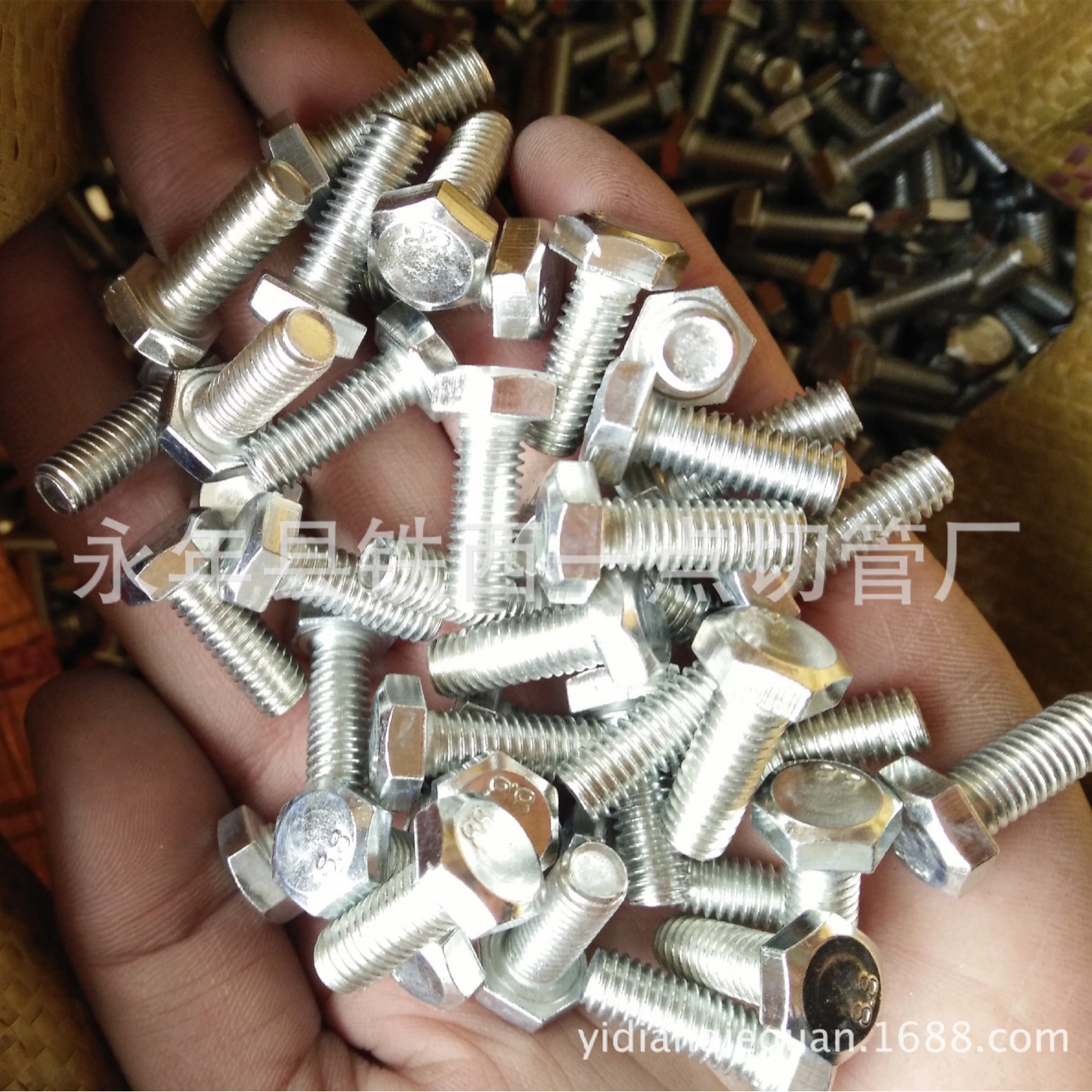 镀锌螺丝，4.8外六角GB30 8*30 6*16 厂家批发