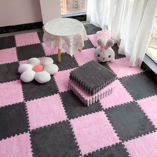 Модульные ковровые плитки 30×30×1,6 см, плитки с пазом, однотонные и многоцветные наборы