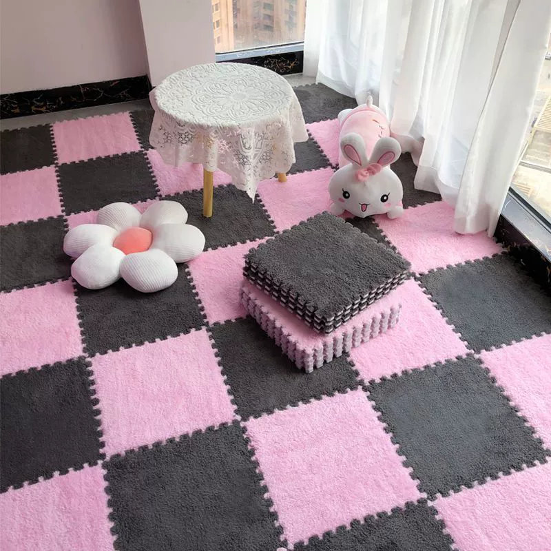 Модульные ковровые плитки 30×30×1,6 см, плитки с пазом, однотонные и многоцветные наборы