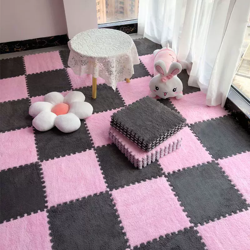 Модульные ковровые плитки 30×30×1,6 см, плитки с пазом, однотонные и многоцветные наборы