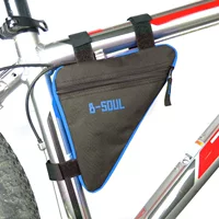 B-SOUL велосипедная сумка, верхняя сумка на трубке, треугольная передняя сумка, сумка на балку, седельная сумка для горного и шоссейного велосипеда, инструменты, велосипедное оборудование