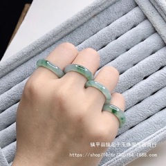 高品質の指輪の花のリングの翡翠のa商品の指輪のカップルの指輪はプレゼントの男女の金を送ります。