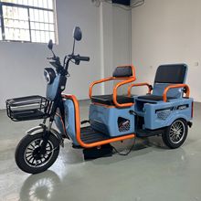 外貿爆款小斗休閑三輪車可折疊老年成人三輪電瓶車工廠直銷批發