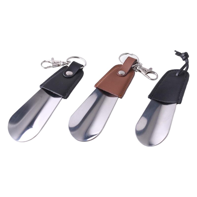 Sacapuntas de Acero Inoxidable en Existencia, Llavero Sacapuntas, Sacapuntas para Zapatos de Cuero, Personalizable con Logotipo, Práctico Elevador de Zapatos