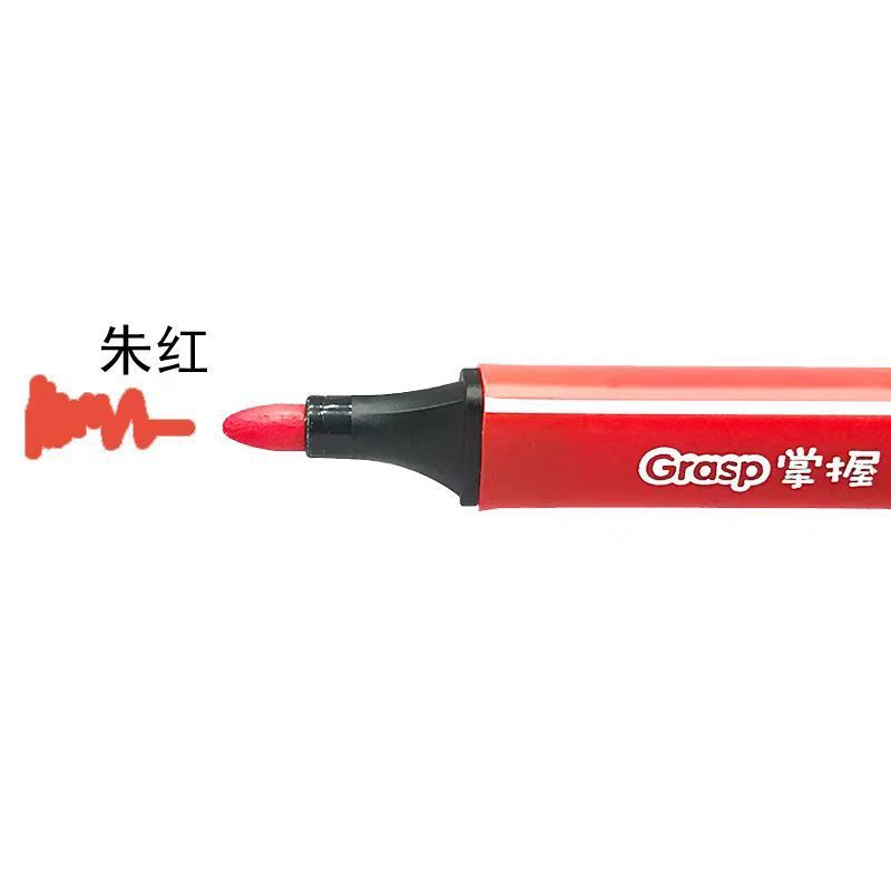正品の単色のばら売りの三角棒の水彩ペンの大容量の黒色の黄色の大きい赤の緑のピンクの紫色の青い茶色を掌握します。|undefined