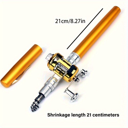 Compact Portable Pocket Fishing Rod, Tecopic Fishing Rod